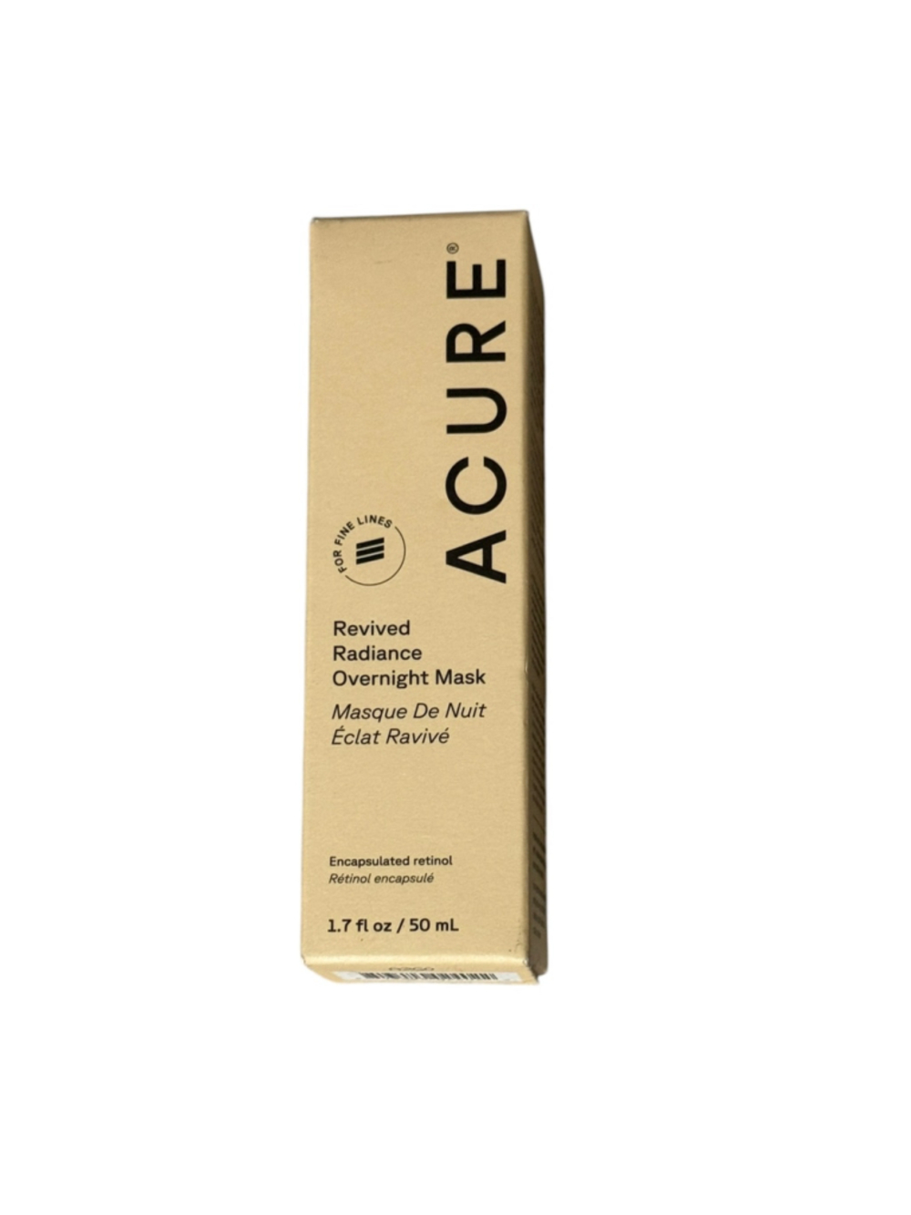 New ACURE Revived Radiance Overnight Mask, Retinol. 1.7 fl oz - Picture 2 of 3